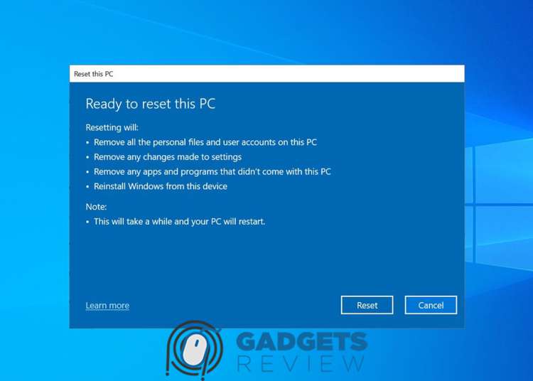 Cara Format Laptop Asus Windows 10 Menggunakan Fitur Reset Bawaan