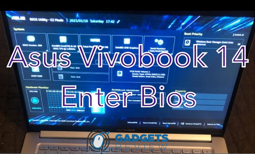 Cara Masuk BIOS Asus Vivobook