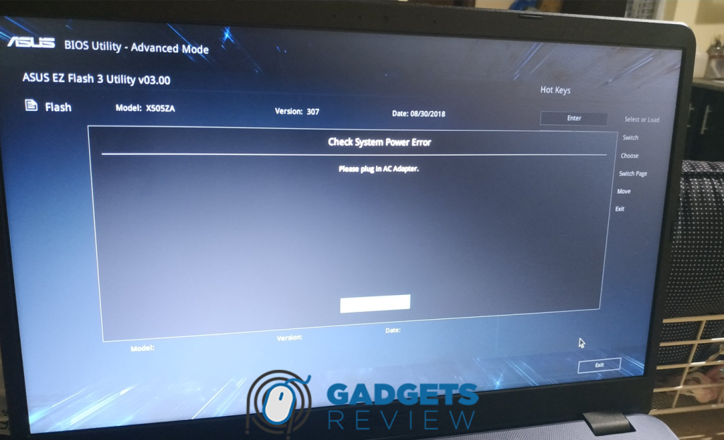 Langkah-Langkah Cara Mengatasi Laptop Asus Check System Power Error